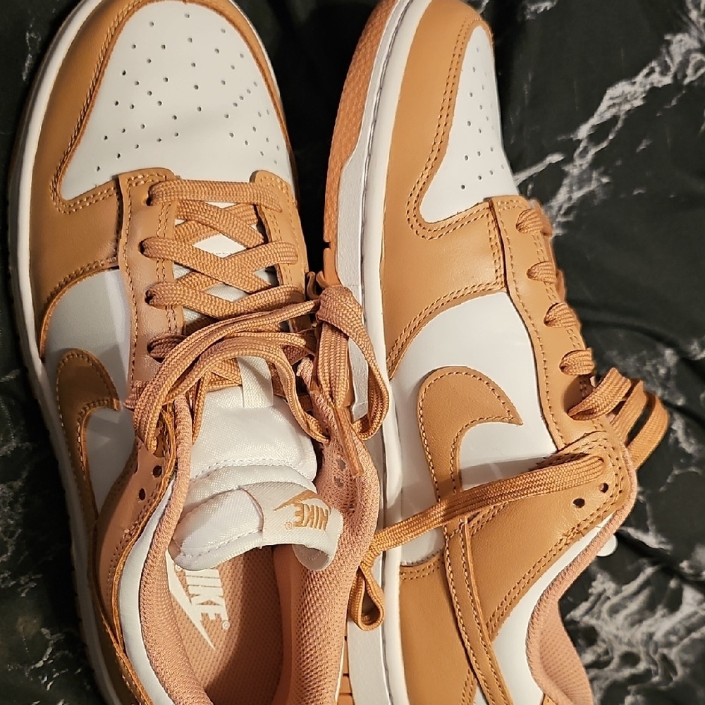 Nike White and Rose Athletic Shoes